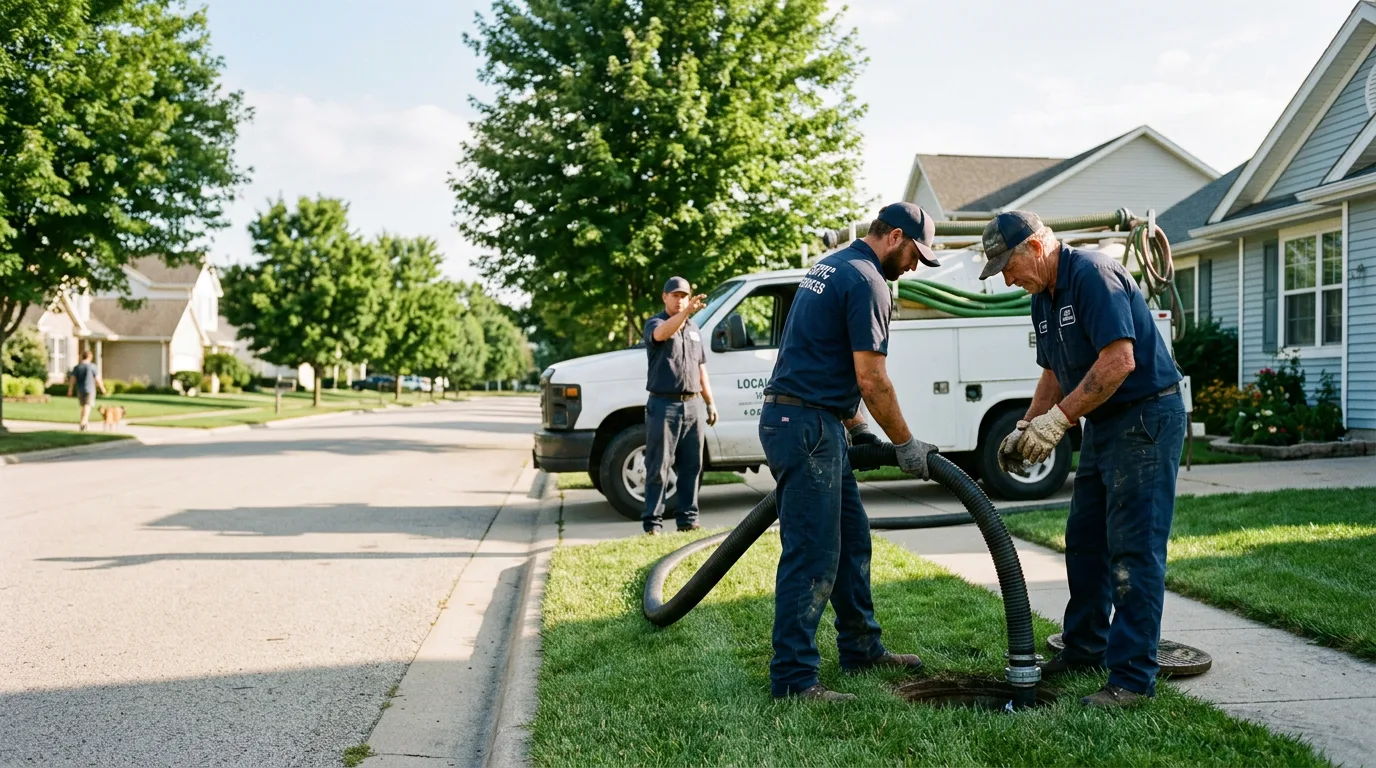 Emergency Septic Service in Dille, WV